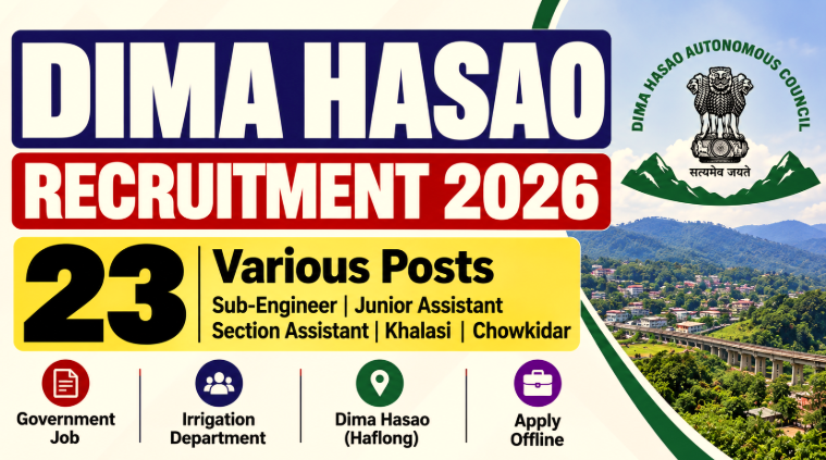 Dima Hasao Recruitment